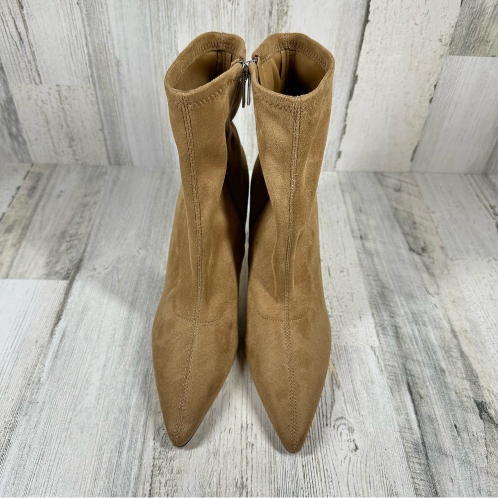 Marc Fisher Bootie Women's 8 Kellen Textile Upper Stiletto Heel Dress Old Money - Picture 2 of 12